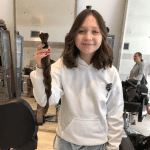 Hair Donations at Brighton Salon - Giving Back to the Community.